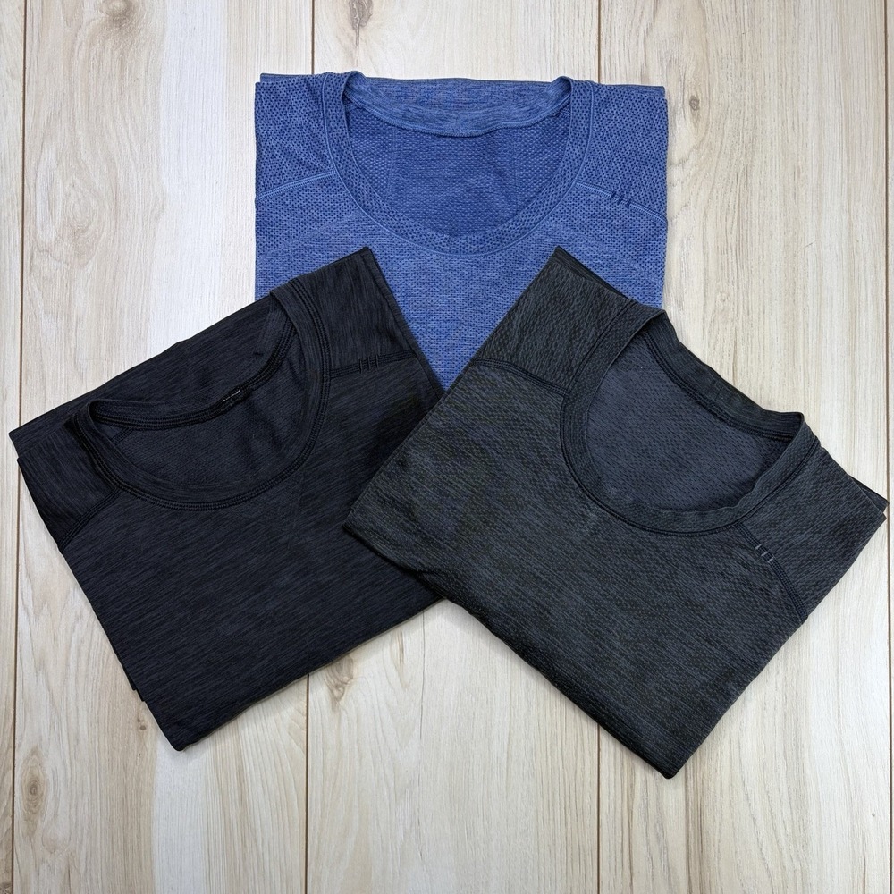 Lululemon Men's Metal Vent Short Sleeve T-Shirt Sz XL Lot Of 3 Workout Athletic